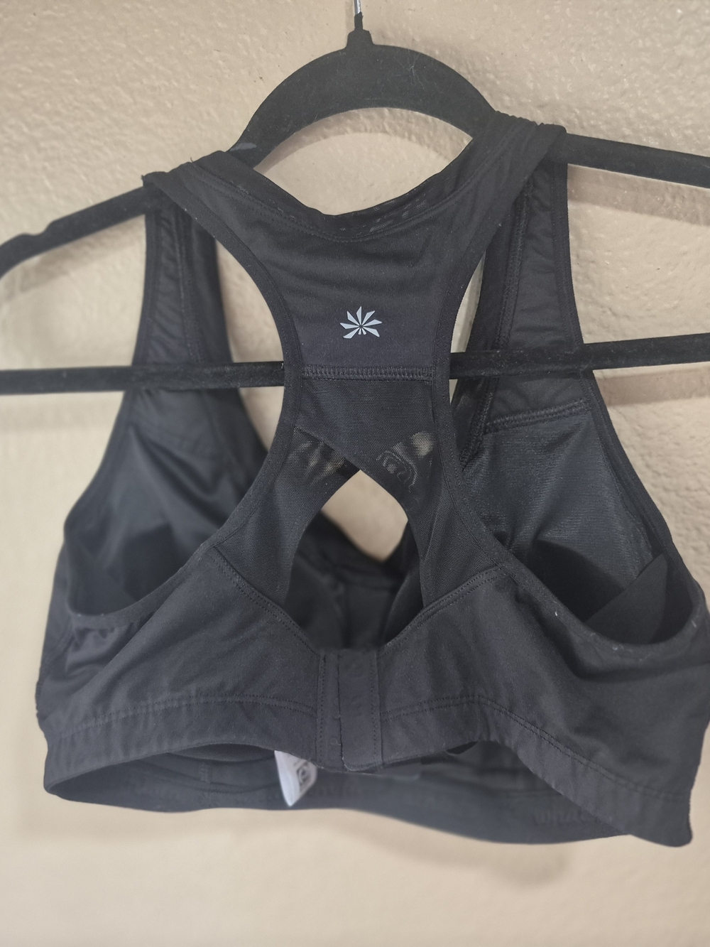 Black Racerback Support Bra - Women Intimates